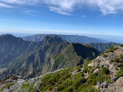 Pico Areeiro - Pico Ruivo Hikking